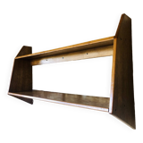 Vintage wall shelf with two shelves, 1970's