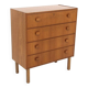 Scandinavian teak chest of drawers, Sweden, 1960.