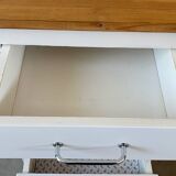 Vintage solid oak kitchen counter