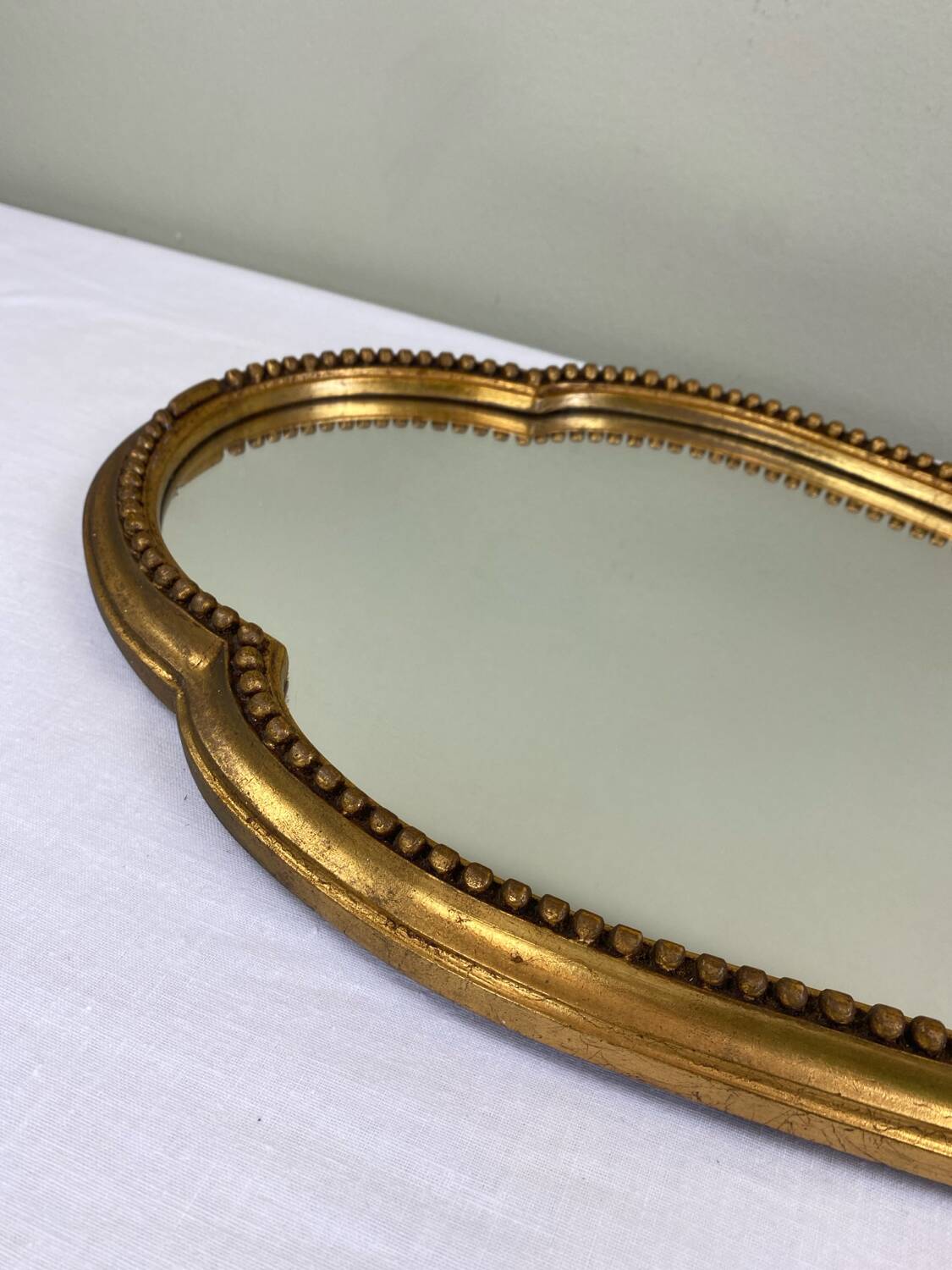 Miroir ancien doré