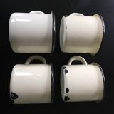 Enamel cups