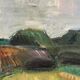 Huile sur toile suédoise – “Orust” par Wilgot Olsson – Signé – Vintage