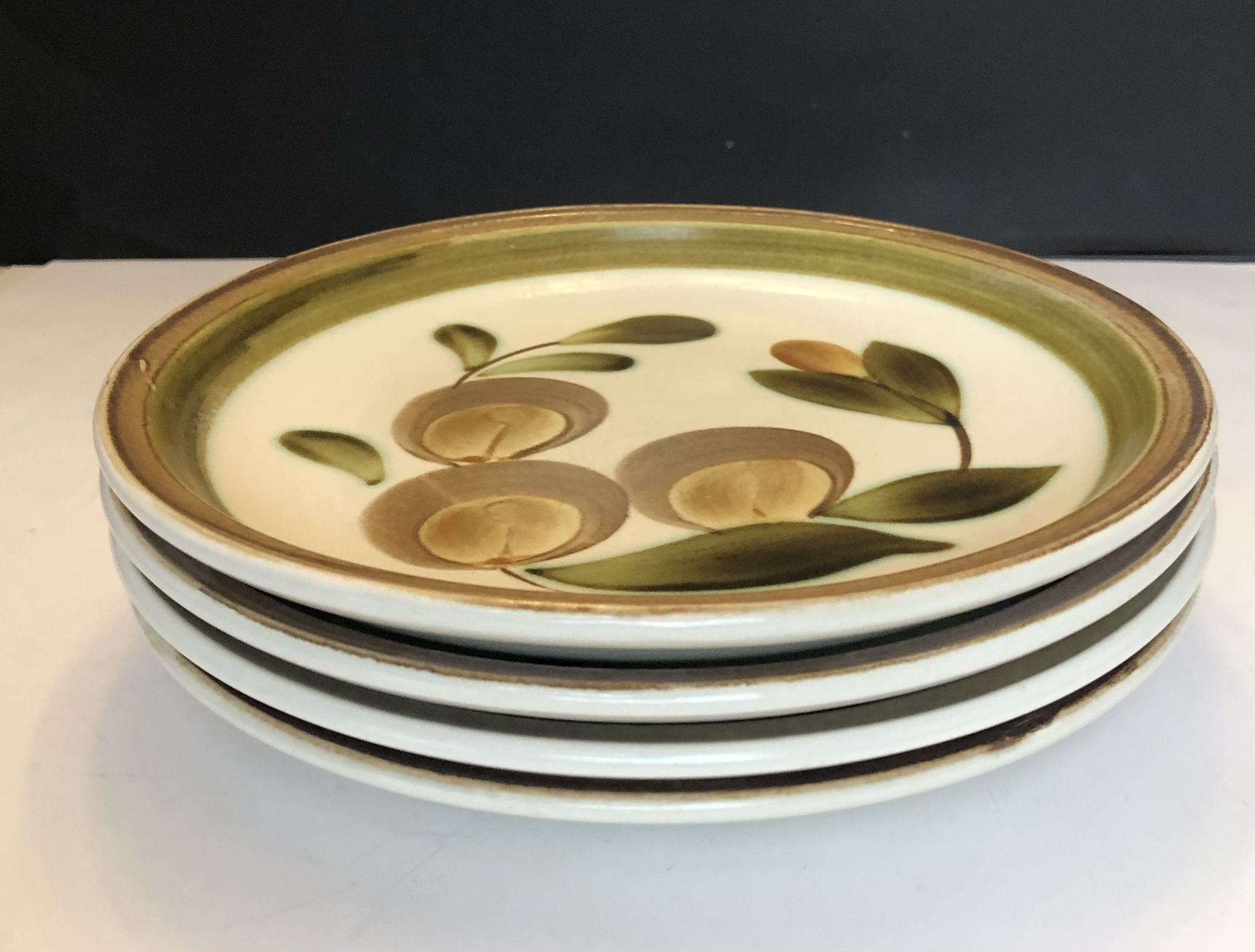 Lot de 4 assiettes Gien