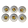 Set of 6 vintage porcelain plates