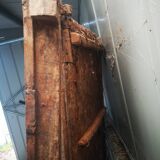 Old door with Indian frame