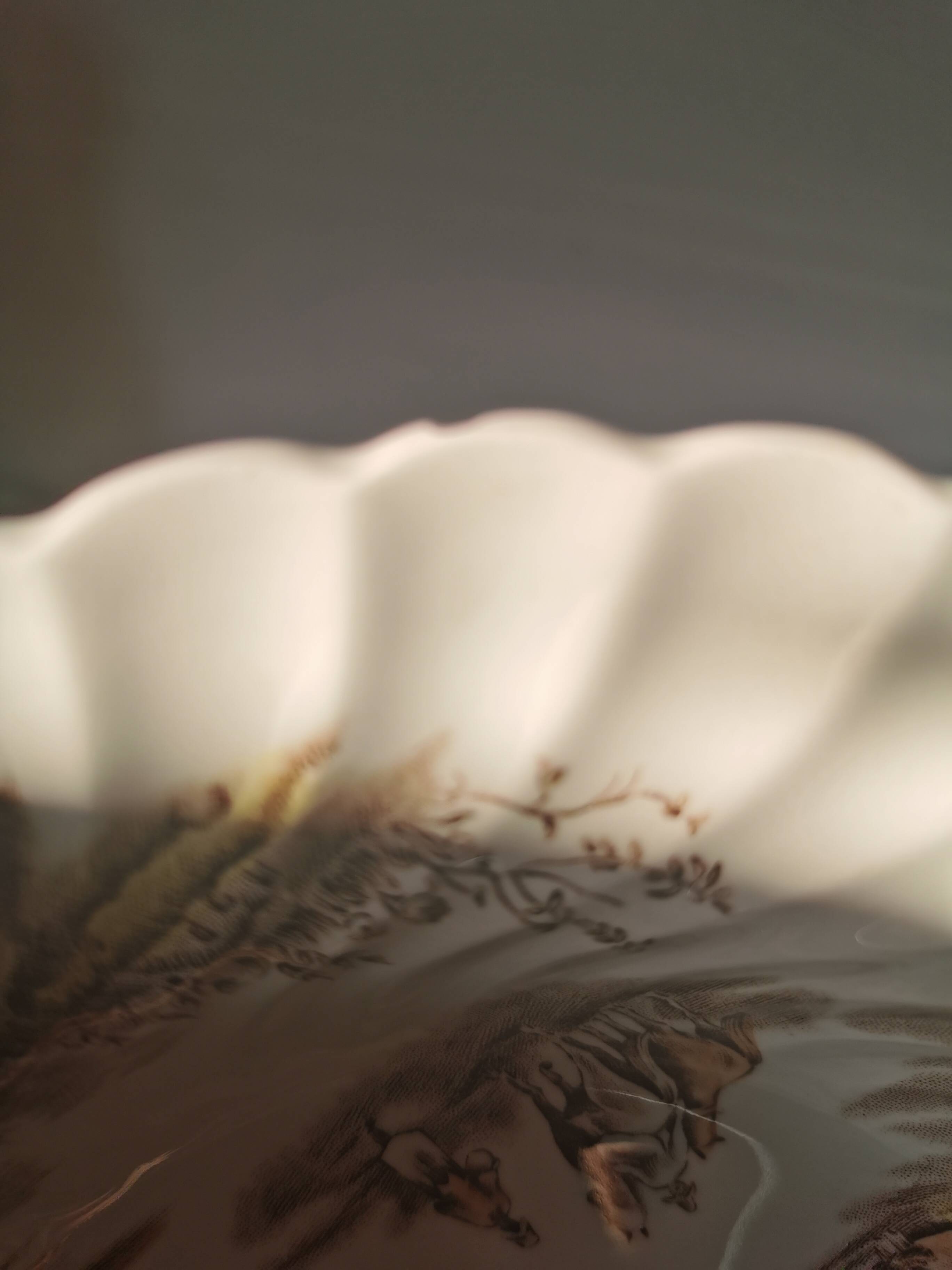 set of 8 iron earth soup plates, Johnson Bros