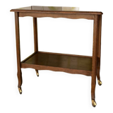Serving trolley or mobile oak maid, mid-20th century