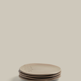 BLANCA GRÈGE MAT M - SET OF 4