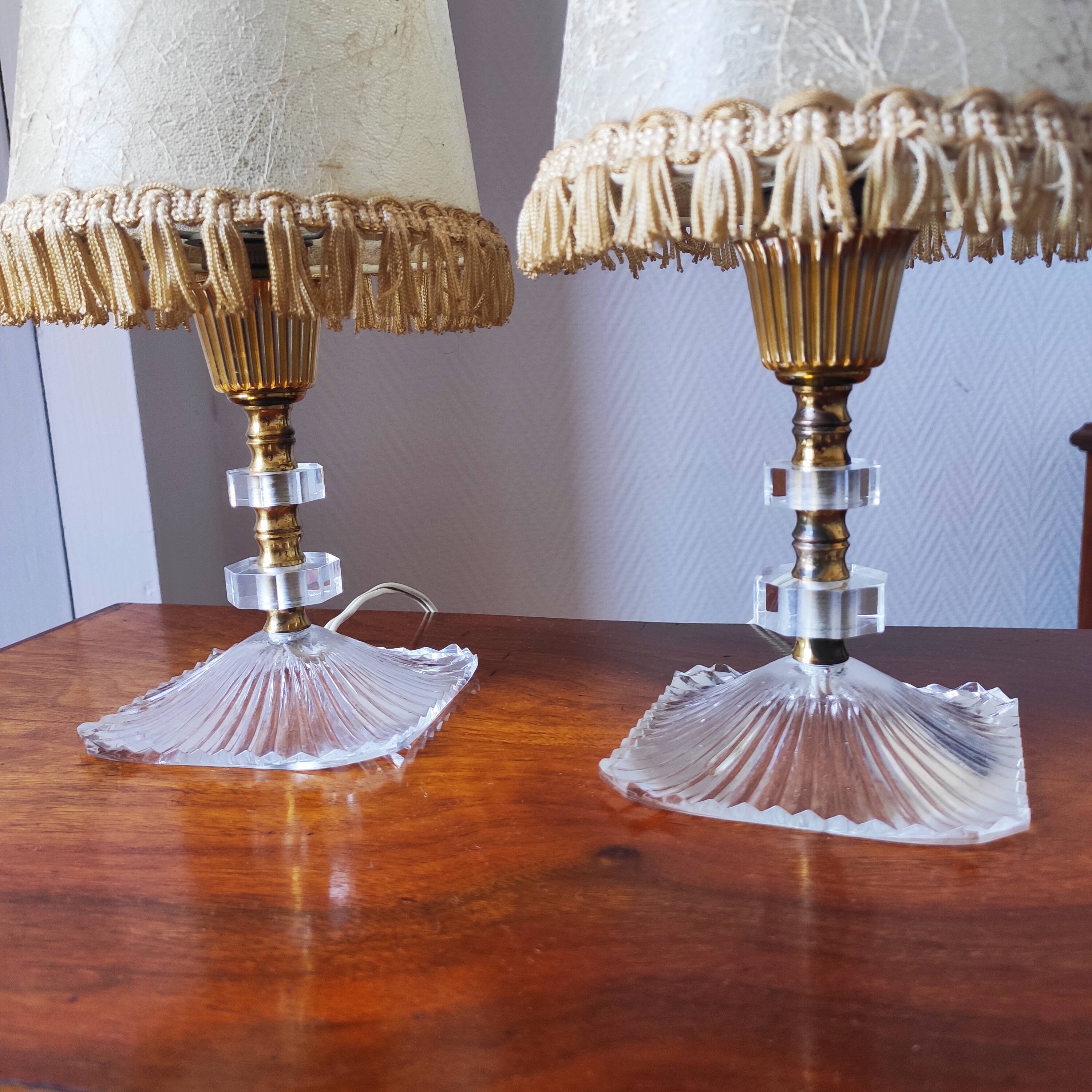 Paire de lampes, 1950