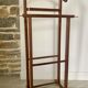 Wooden valet 70s