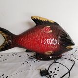 Amphora table lamp, bedside lamp, Vallauris style, 1950s