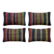 Set of 4 vintage kilim cushion covers 41x61 cm