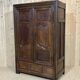 19th century Breton wardrobe in cherry, oak and chestnut
