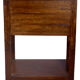 Meuble de chevet en teck birman ancien