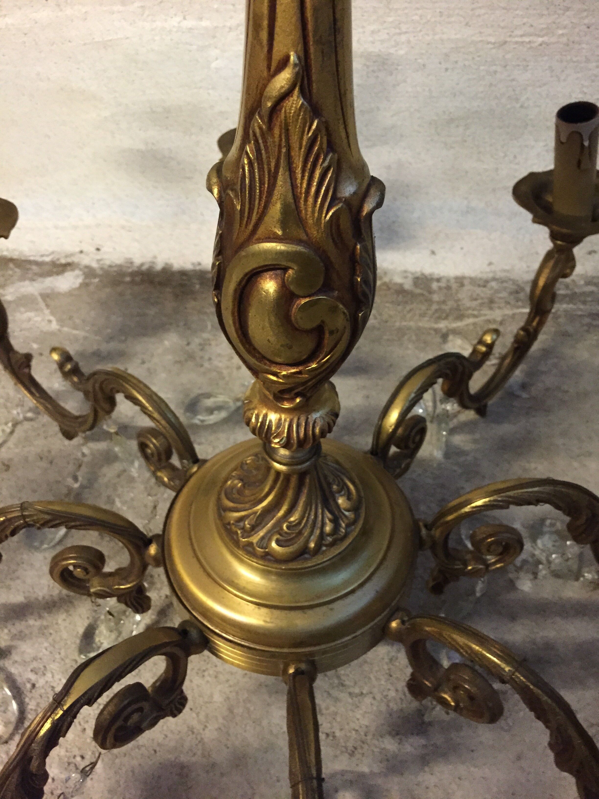 Chandelier pendants 8 branches