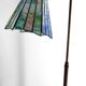 Art Deco reading lamp in bronze and stained glass – Circa 1920
