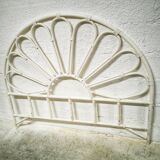 Rattan headboard
