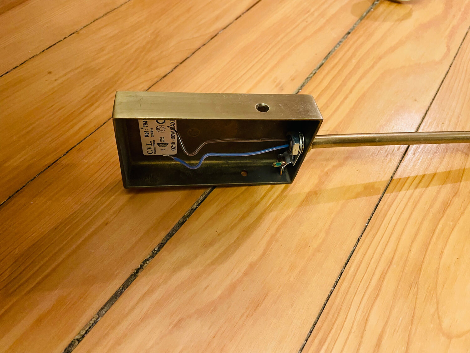 Wall sconces swivel head brass copper