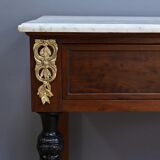 Console retour d’Égypte en acajou, époque Empire, début XIXe