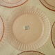Set of 6 arcoroc pink glass dessert plates model rosaline by luminarc