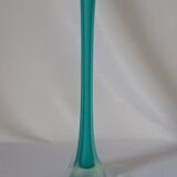 Vintage glass paste soliflore vase
