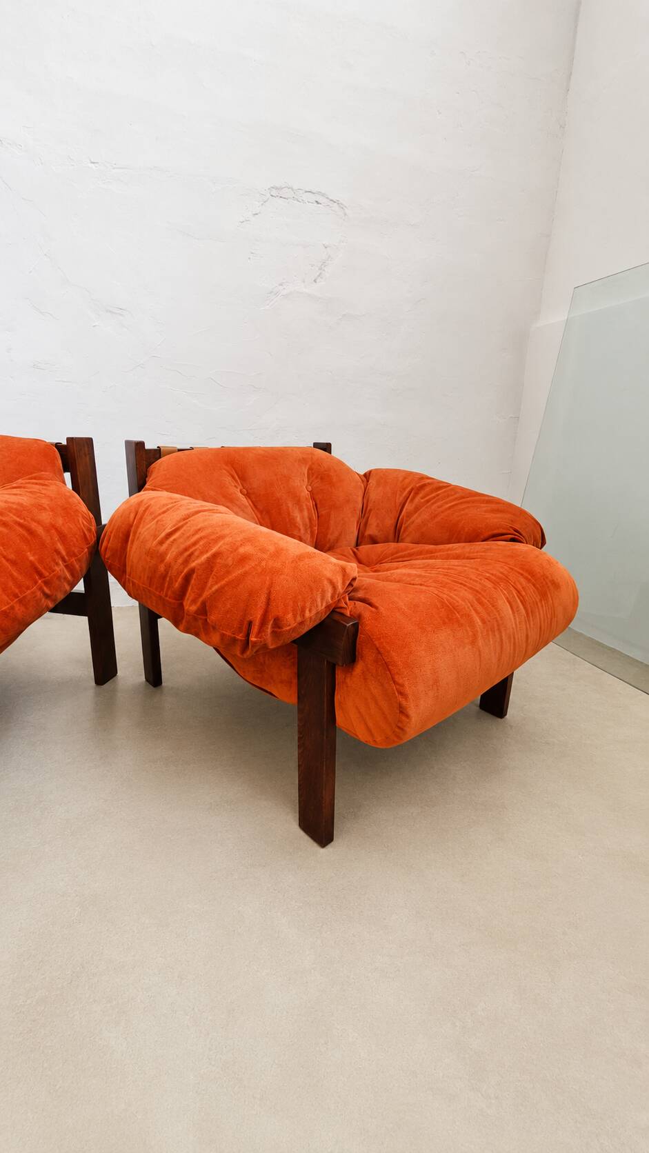 Mid-century Brasil style ‘Balassa’ lounge chairs, 1978
