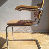 Cesca chair, Marcel Breuer design, Italian edition of the 70s/80s