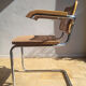 Cesca chair, Marcel Breuer design, Italian edition of the 70s/80s