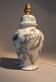 Fine porcelain lamp, hand-painted decoration. Laure Selignac, Paris.