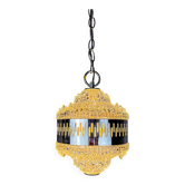 Kaiser Leuchten chandelier, frosted glass, Germany, 1960s