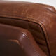 Three-seater leather sofa