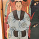 Family portrait painting of 4 Chinese dignitaries