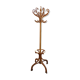 Parrot coat rack in curved wood - Art Nouveau