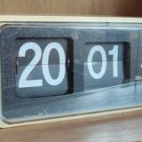 Old vintage Bodet clock with slats