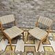 Paire de chaises scandinaves années 70