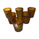 Series 6 glasses old yellow-orange