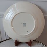 Round dish Terre de Fer Saint-Amand La Vallière XIXth