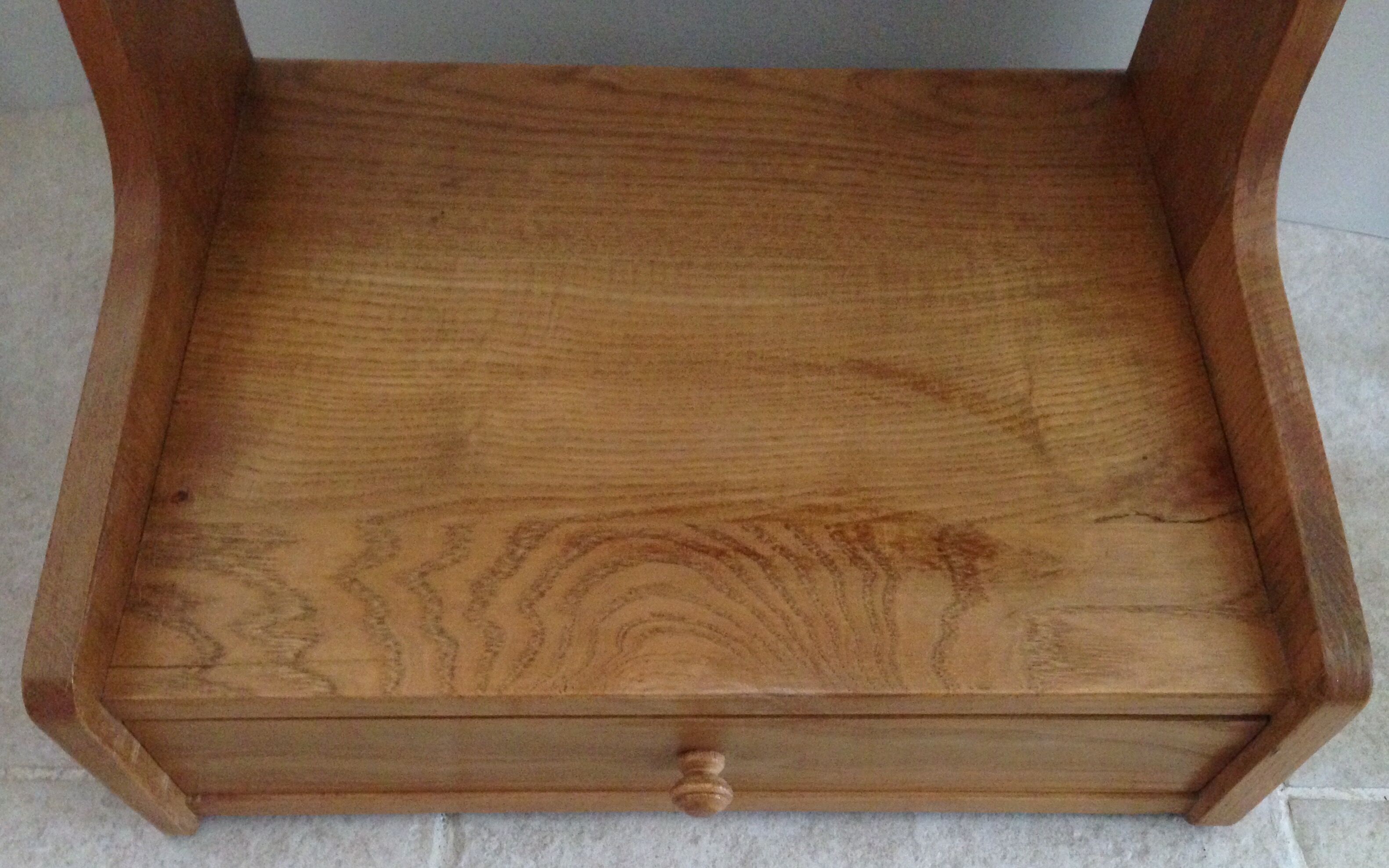 Pair of nightstands suspended vintage