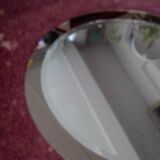 Italian oval mirror by Antonio Lupi for Cristal Luxor