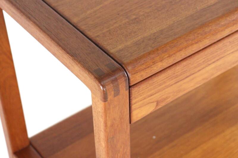 Teak trolley with drawer 'Grove' - danish design in teak