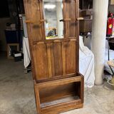 Wooden coat rack