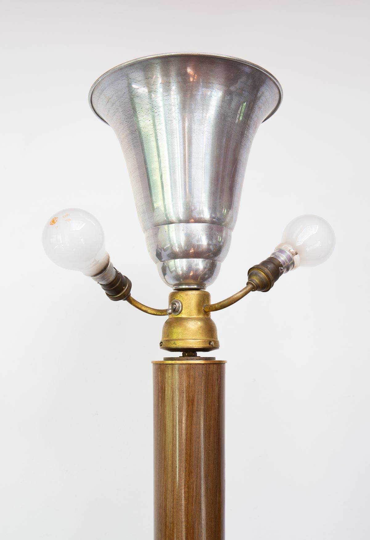 Large Art Deco floor lamp circa 1930 (185 cm)