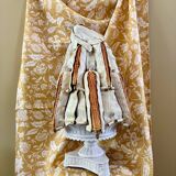 Centerpiece, Italian "corn" slip, mid-19th century