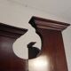 Art Nouveau wardrobe, hanging cupboard
