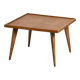 Coffee table with tapered legs, France, circa 1950-1960.