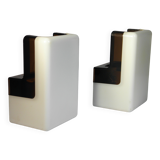 Pair of 1970s design wall lights