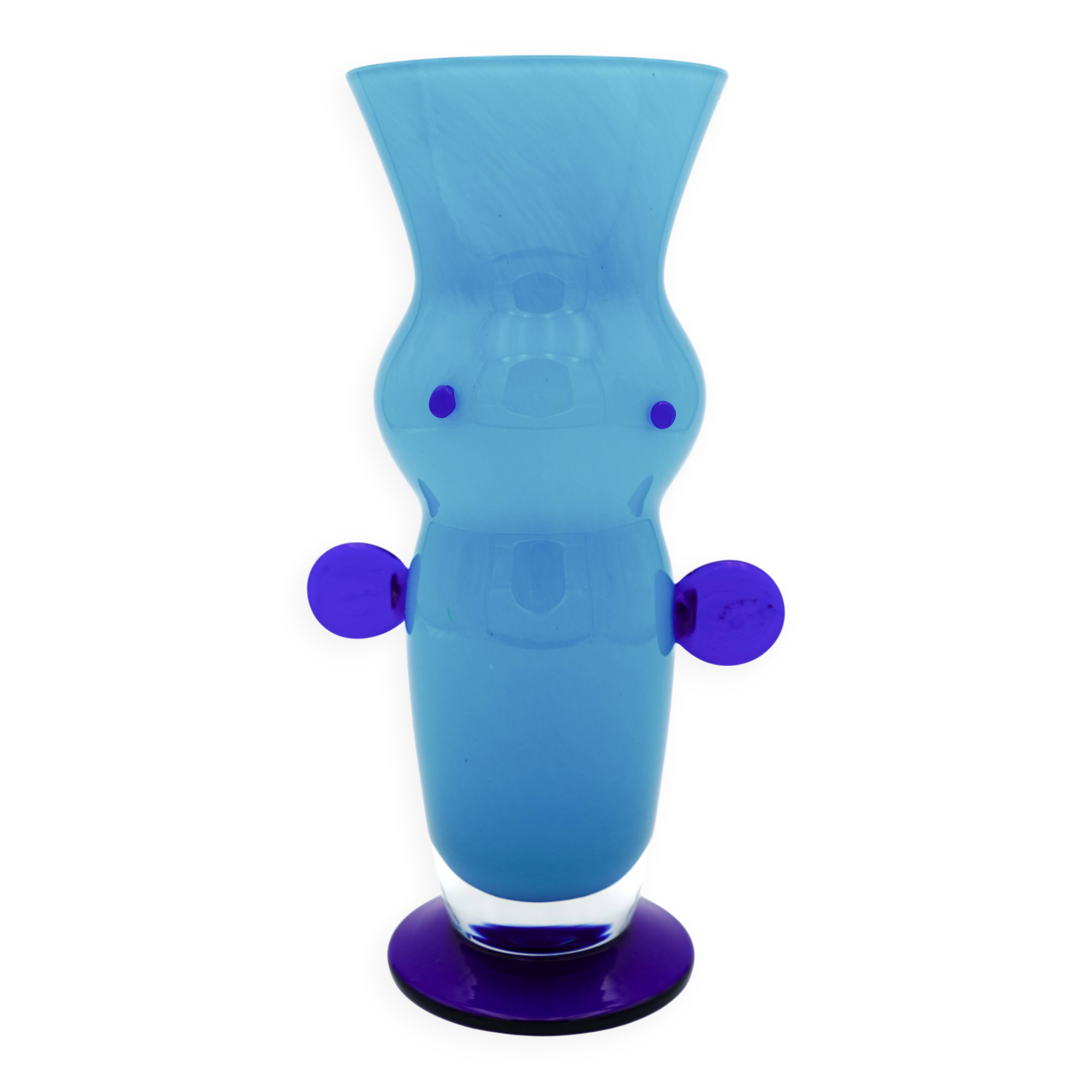 Important vase sculpture "character" – Jiří Šuhájek for B.A.G. & Barovier