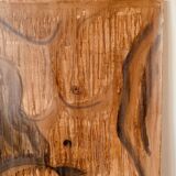 Female nude painting