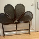 Rattan headboard and canning