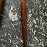 Vintage teak salad cutlery